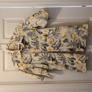 Pierre Cardin Hawaiian Shirt Size Medium